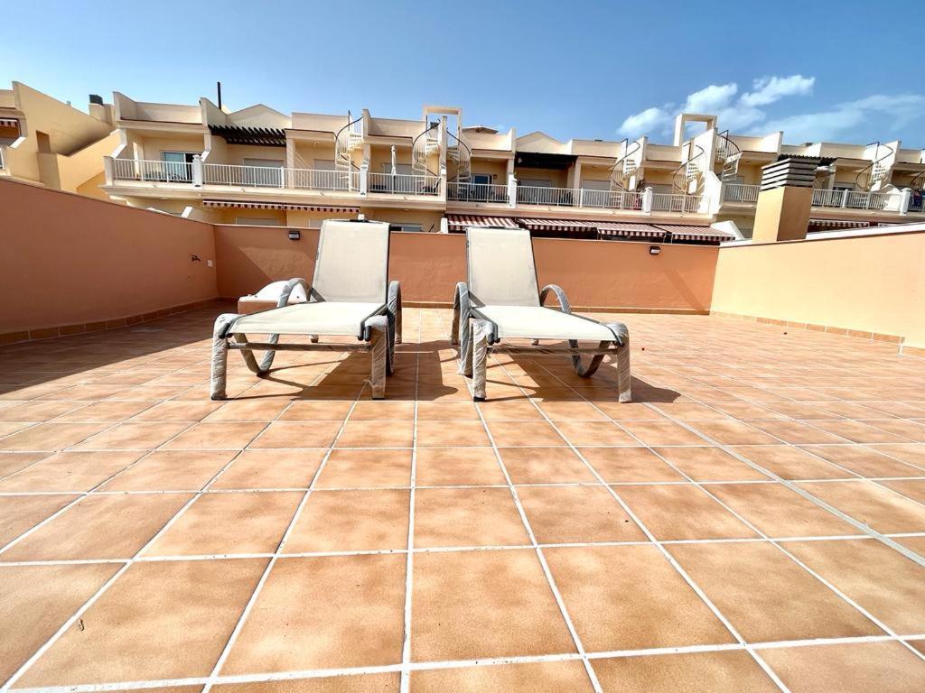Great View Over The Ocean In Apartment Bianca With Wifi And Pool Chayofa Eksteriør billede