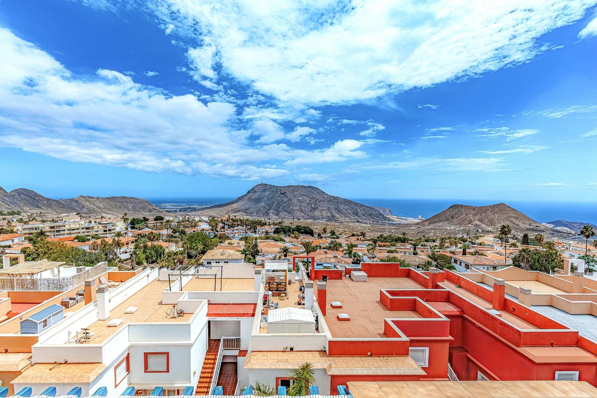 Great View Over The Ocean In Apartment Bianca With Wifi And Pool Chayofa Eksteriør billede