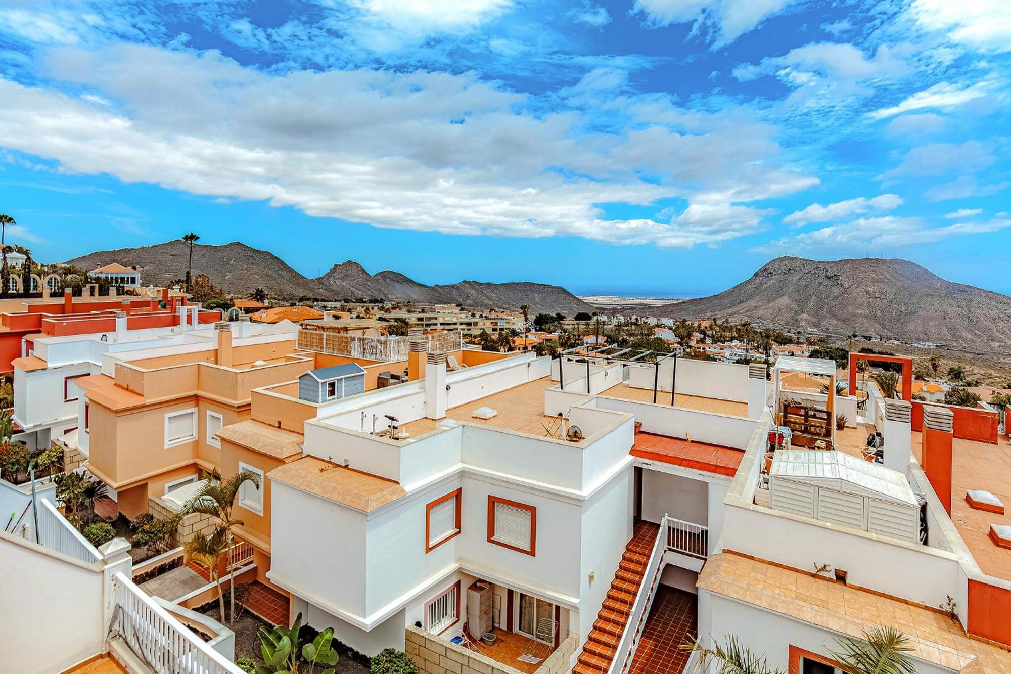 Great View Over The Ocean In Apartment Bianca With Wifi And Pool Chayofa Eksteriør billede