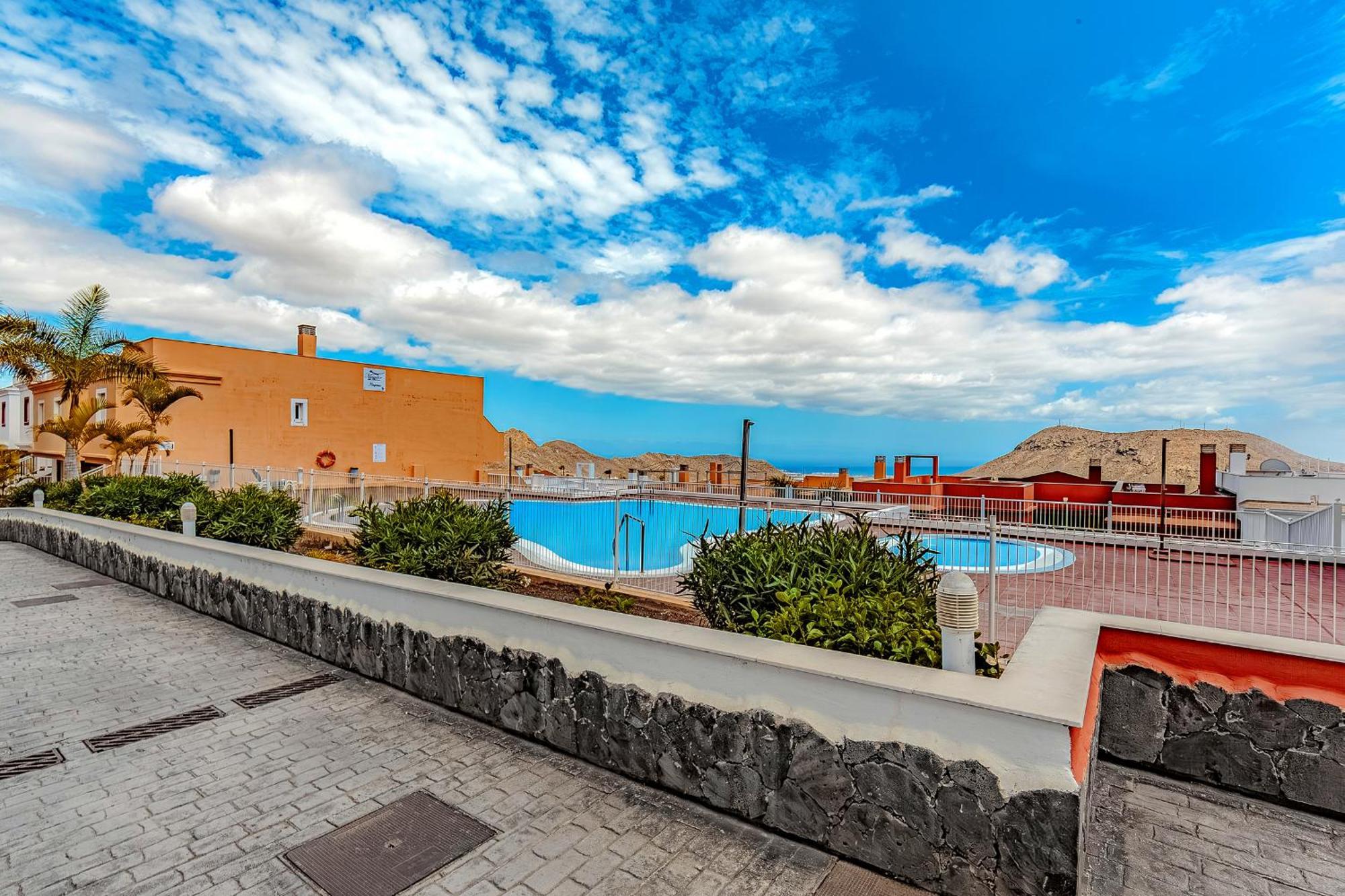 Great View Over The Ocean In Apartment Bianca With Wifi And Pool Chayofa Eksteriør billede